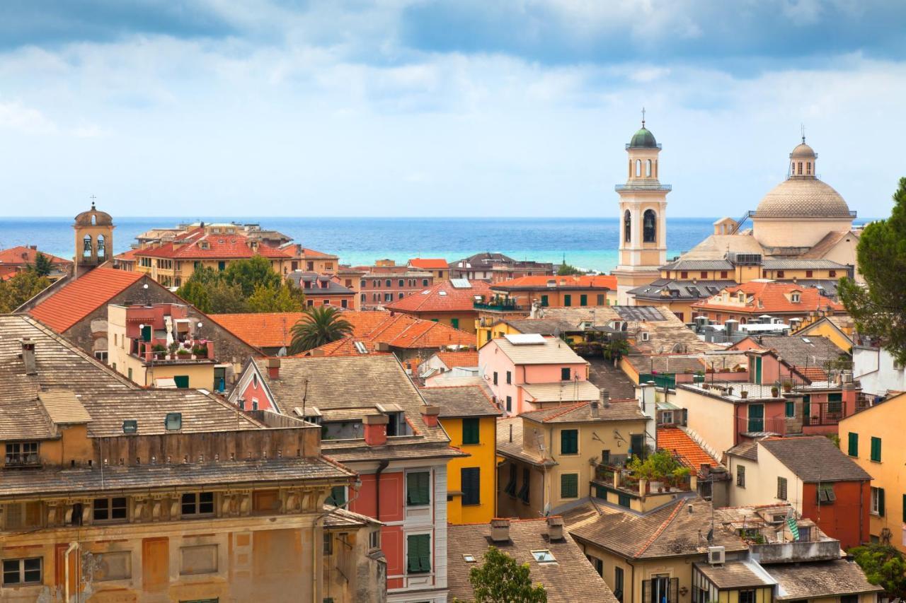 076 - Casa La Libreria, Centro Citta Di Chiavari, 500 Metri Da Mare E Spiagge - 2 Camere Da Letto Kültér fotó
